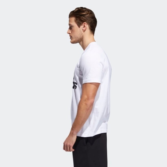 Adidas Badge of Sport Tee - White - Picture 3 of 4